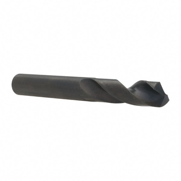 Screw Machine Length Drill Bit: 25/64" Dia, 130 deg Point, Cobalt