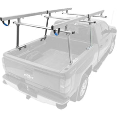 Trailer & Truck Cargo Accessories; Type: Truck Rack; For Use With: Pickups; Material: Aluminum; Length: 133-1/8; Width (Inch): 68-1/2; Color: Silver; Load Capacity (Lb.): 800.000