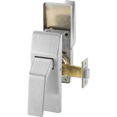 Lever Locksets; Lockset Type: Hospital Push/Pull Latch; Key Type: None; Back Set: 2-3/4; Cylinder Type: None; Material: Metal; Door Thickness: 1 3/8 - 1 3/4; Finish: Satin Chrome