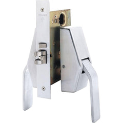 Lever Locksets; Lockset Type: Hospital Push/Pull Latch; Key Type: None; Back Set: 2-3/4; Cylinder Type: None; Material: Metal; Door Thickness: 1-3/4; Finish: Satin Stainless Steel