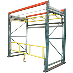 Rail Safety Gates; Material: Steel; Overall Width: 120 in; Width (Inch): 120; Self Closing: No; Color: Safety Yellow