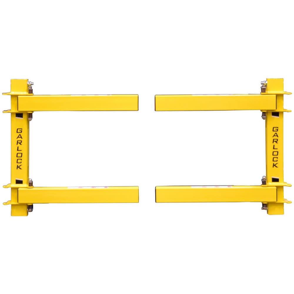 Rail Safety Gates; Opening Size: 48.0000 in; Material: Steel; Overall Width: 47.68 in; Width (Inch): 47-5/8; Self Closing: No; Color: Safety Yellow