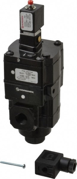 Smooth Start Air Valve: Solenoid Actuator, NPT Thread