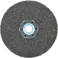 Fiber Disc:  7" Disc Dia, 5/8-11 Hole, Threaded Arbor Hole, 50 Grit, Ceramic Alumina