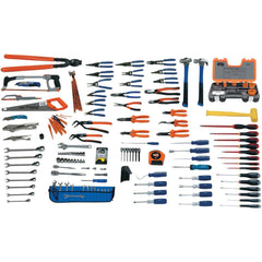 Combination Hand Tool Set: 125 Pc, Electrician's Tool Set