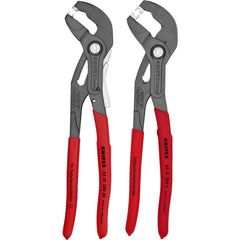 Plier Sets; Plier Type Included: Hose Clamp Pliers for Click Clamps, Spring Hose Clamp Pliers; Container Type: None; Handle Material: Non-Slip Plastic; Includes: 85 51 250 C, 85 51 250 AF; Insulated: No; Tether Style: Not Tether Capable