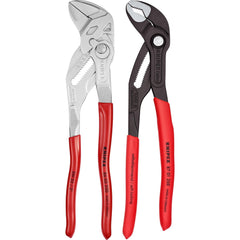 Plier Sets; Plier Type Included: Cobra Water Pump Pliers, Pliers Wrench; Container Type: None; Handle Material: Plastic, Non-Slip Plastic; Includes: 87 01 250, 86 03 250; Insulated: No; Tether Style: Not Tether Capable