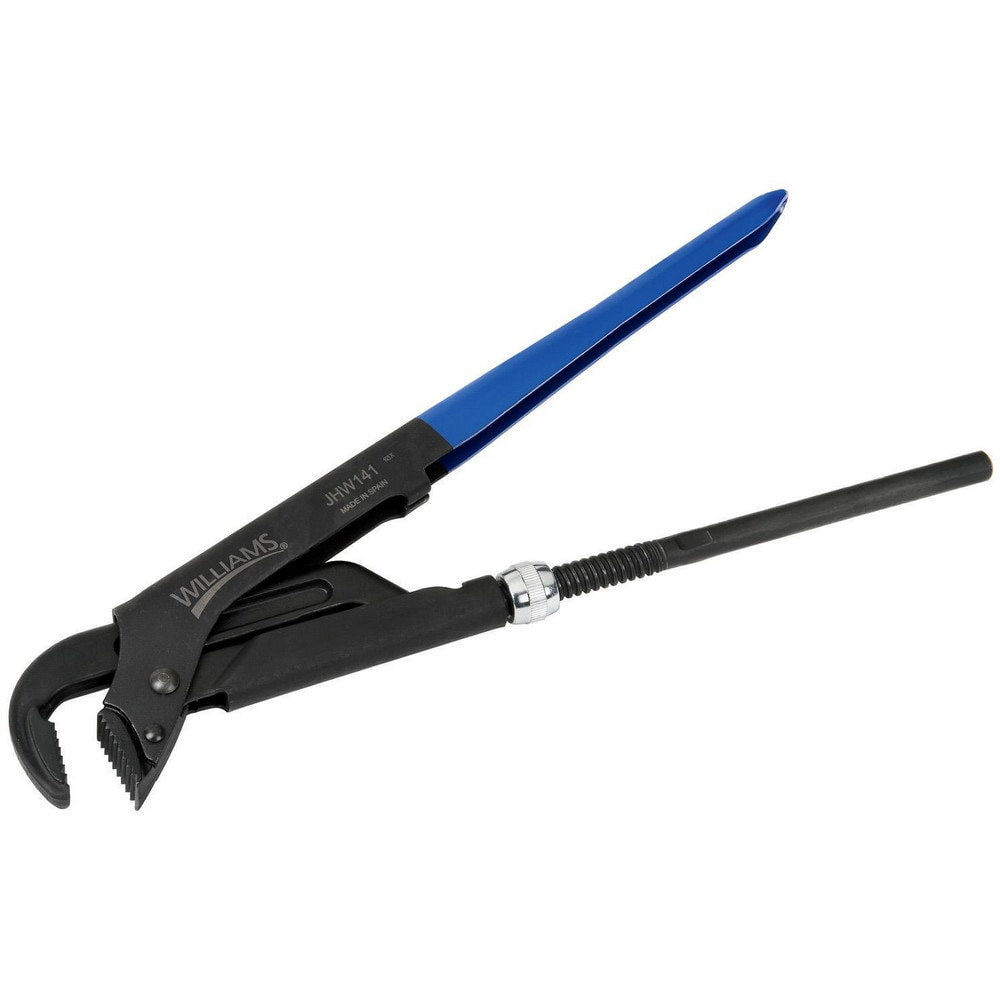 Pipe Wrenches; Wrench Type: Pipe Wrench Plier; Minimum Pipe Capacity (Inch): 1/8; Maximum Pipe Capacity (Inch): 1; Overall Length (Inch): 11; Material: Alloy Steel; Jaw Texture: Serrated; Finish: Steel