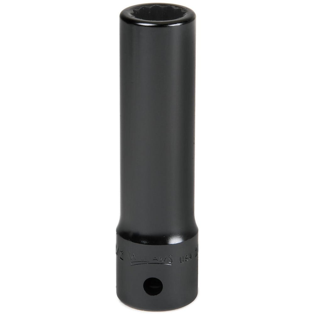 Impact Socket: 1/2" Drive, 11 mm Socket, Square Drive