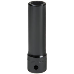 Impact Socket: 1/2" Drive, 24 mm Socket, Square Drive