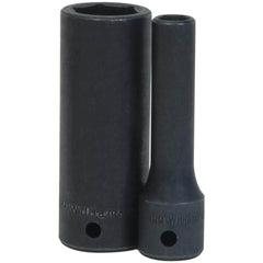 Impact Socket: 1/2" Drive, 15/16" Socket, Square Drive