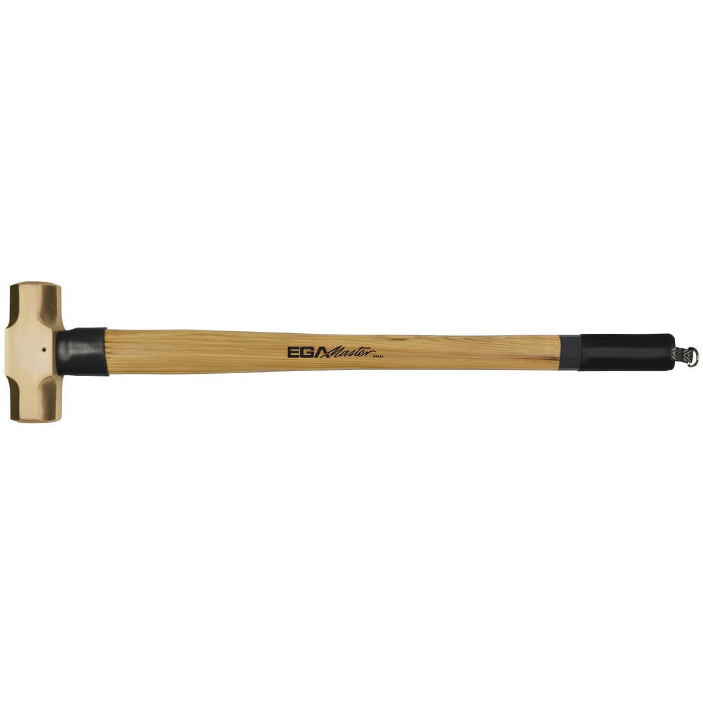 Sledge Hammers; Head Weight (Lb): 6.6139; Tool Type: Antidrop ACO Sledge Hammer; Head Material: Brass; Head Weight Range: 6 to 9.9 Lb; Handle Material: Hickory; Overall Length Range: 25" - 35.9"