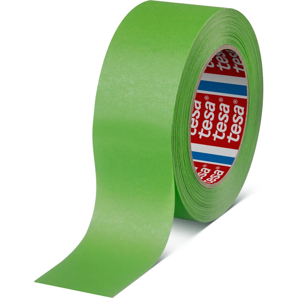 High Performance Paper Masking Tape: 50 mm x 50 m, Green