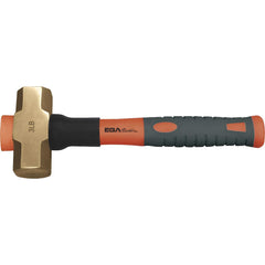 Sledge Hammers; Head Weight (Lb): 7.5000; Tool Type: Sledge Hammer; Head Material: Beryllium Copper; Head Weight Range: 6 to 9.9 Lb; Handle Material: Fiberglass; Overall Length Range: 25 to 35.9