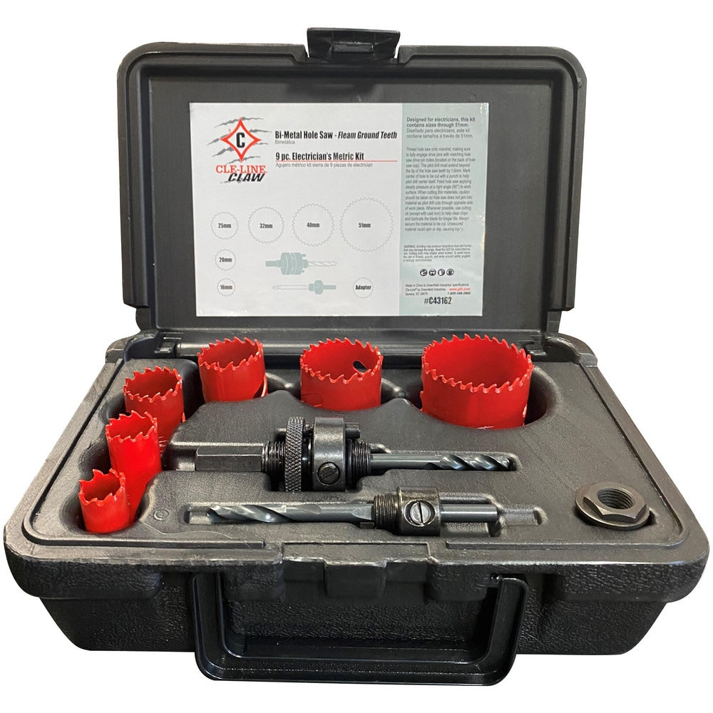 Metric Electricians Hole Saw Kit