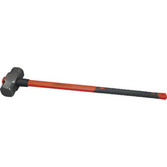 Sledge Hammers; Head Weight (Lb): 10.0000; Tool Type: Sledge Hammer; Head Material: Steel; Head Weight Range: 10 Lb and Larger; Face Diameter: 62; Handle Material: Fiberglass; Overall Length Range: 25 to 35.9