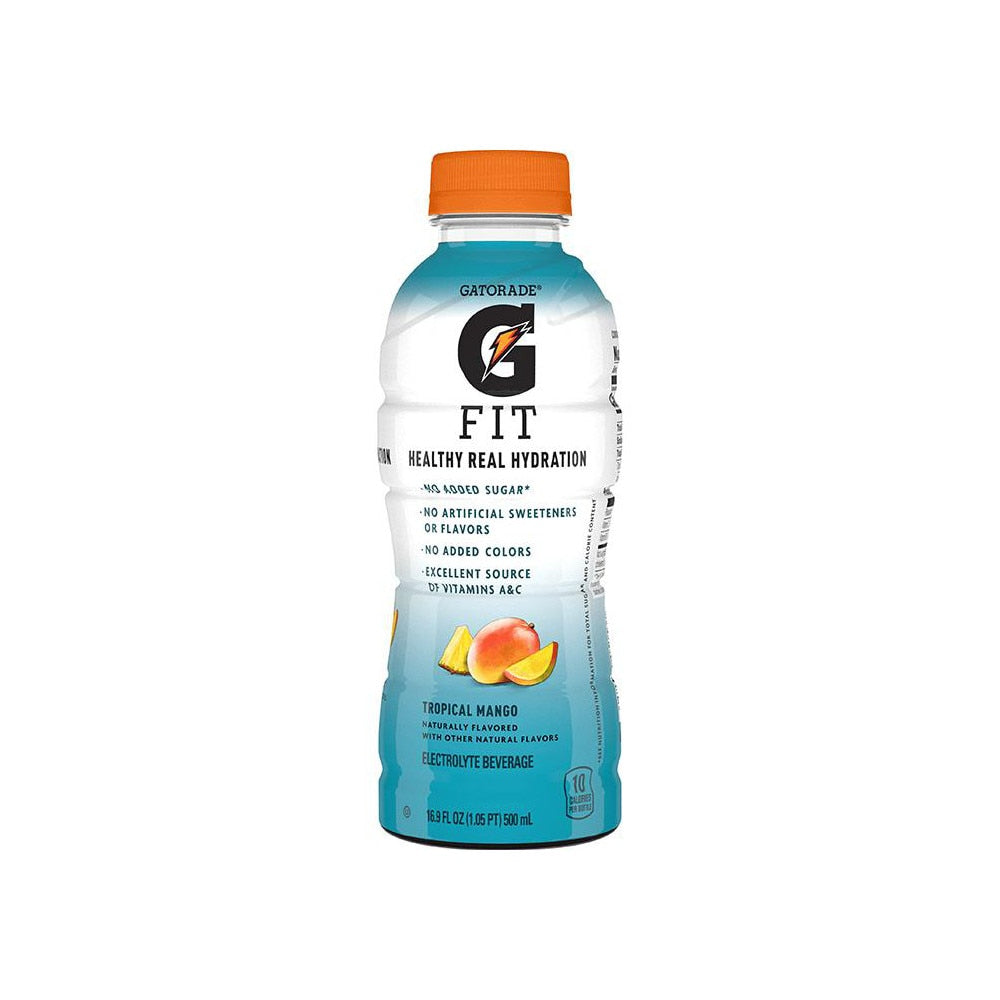 Activity Drink: 16.9  Bottle, Tropical Mango, Liquid, Yields 16.90 oz