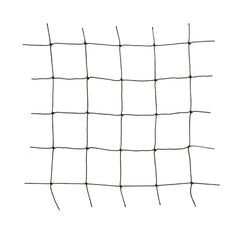 Multi-Purpose Fence & Net; Type: Rack Safety Netting; Mesh Size: 4 in; Color: Black; Material: Nylon