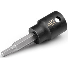 Impact Hex & Torx Bit Sockets; Drive Size: 3/8; Hex Size (Inch): 5/32; Bit Length (Decimal Inch): 1.16