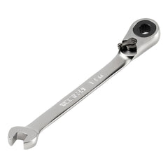 Combination Wrench: 1/4" Head Size, 15 deg Offset