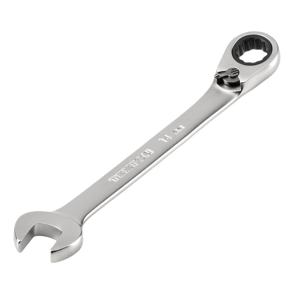 Combination Wrench: 14.00 mm Head Size, 15 deg Offset