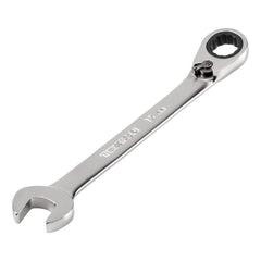 Combination Wrench: 15.00 mm Head Size, 15 deg Offset