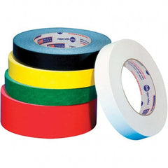 Packing Tape: 54.8' Long, Red, Synthetic Rubber Adhesive