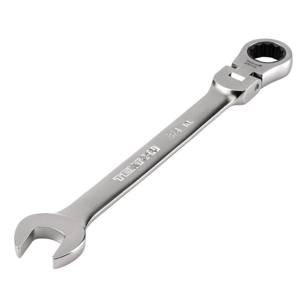 Combination Wrench: 3/4" Head Size, 0 deg Offset