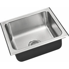 Sinks; Mounting Location: Countertop; Number Of Bowls: 1; Material: 304 Stainless Steel; Faucet Included: No; Faucet Type: No Faucet; Depth (Inch): 7-1/2; Valve Design: No Valve