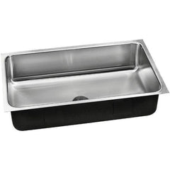 Sinks; Mounting Location: Countertop; Number Of Bowls: 1; Material: 304 Stainless Steel; Faucet Included: No; Faucet Type: No Faucet; Depth (Inch): 10-1/2; Valve Design: No Valve