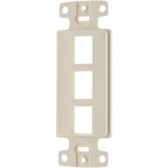 Wall Plates; Wall Plate Type: Outlet Wall Plates; Color: White; Finish: Smooth; Wall Plate Configuration: Port; Material: Thermoplastic; Shape: Rectangle; Wall Plate Size: Standard; Number of Gangs: 1