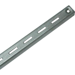 Brackets; Bracket Type: Shelf Standard; Mount Type: Screw-On; Length (Inch): 72 in; Bracket Material: Metal; Overall Width: 0.63 in; Finish: Titanium