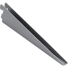 Brackets; Bracket Type: Double Shelf Bracket; Mount Type: Insert; Length (Inch): 18.5 in; Bracket Material: Metal; Load Capacity: 366; Overall Width: 0.5 in; Finish: Titanium