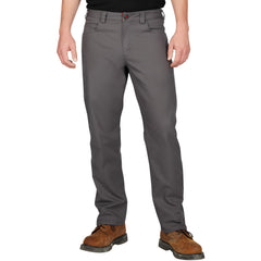 Heavy-Duty, Tear Resistant, Lightweight & Abrasion-Resistant Pants: Size 34X38, Gray, Cotton, Polyester & Spandex