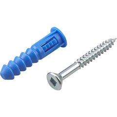 Brackets; Bracket Type: Screw and Anchor for Standards; Mount Type: Screw-On; Length (Inch): 1.5 in; Bracket Material: Metal; Overall Width: 0.5 in; Finish: Chrome