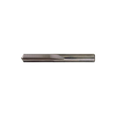 Screw Machine Length Drill Bit: Size #34, 135 deg Point, Solid Carbide