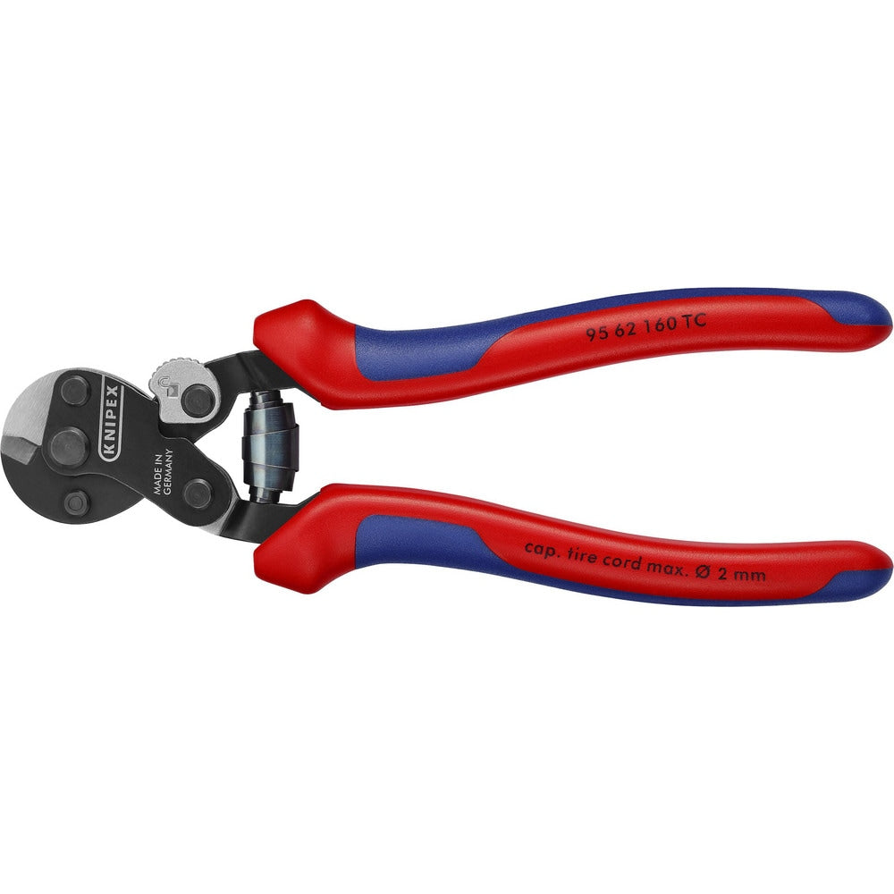 Cutting Pliers; Cutter Type: Wire Rope; Insulated: No; Application: Tire cord, wire rope and cable. Cuts steel cords inside of conveyor belt material.