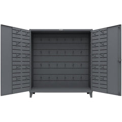 Steel Storage Cabinet: 60" Wide, 24" Deep, 84" High