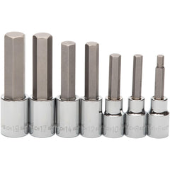 Socket Sets; Set Type: Socket Set; Measurement Type: Metric; Drive Size: 1/2; Minimum Size (mm): 6.00