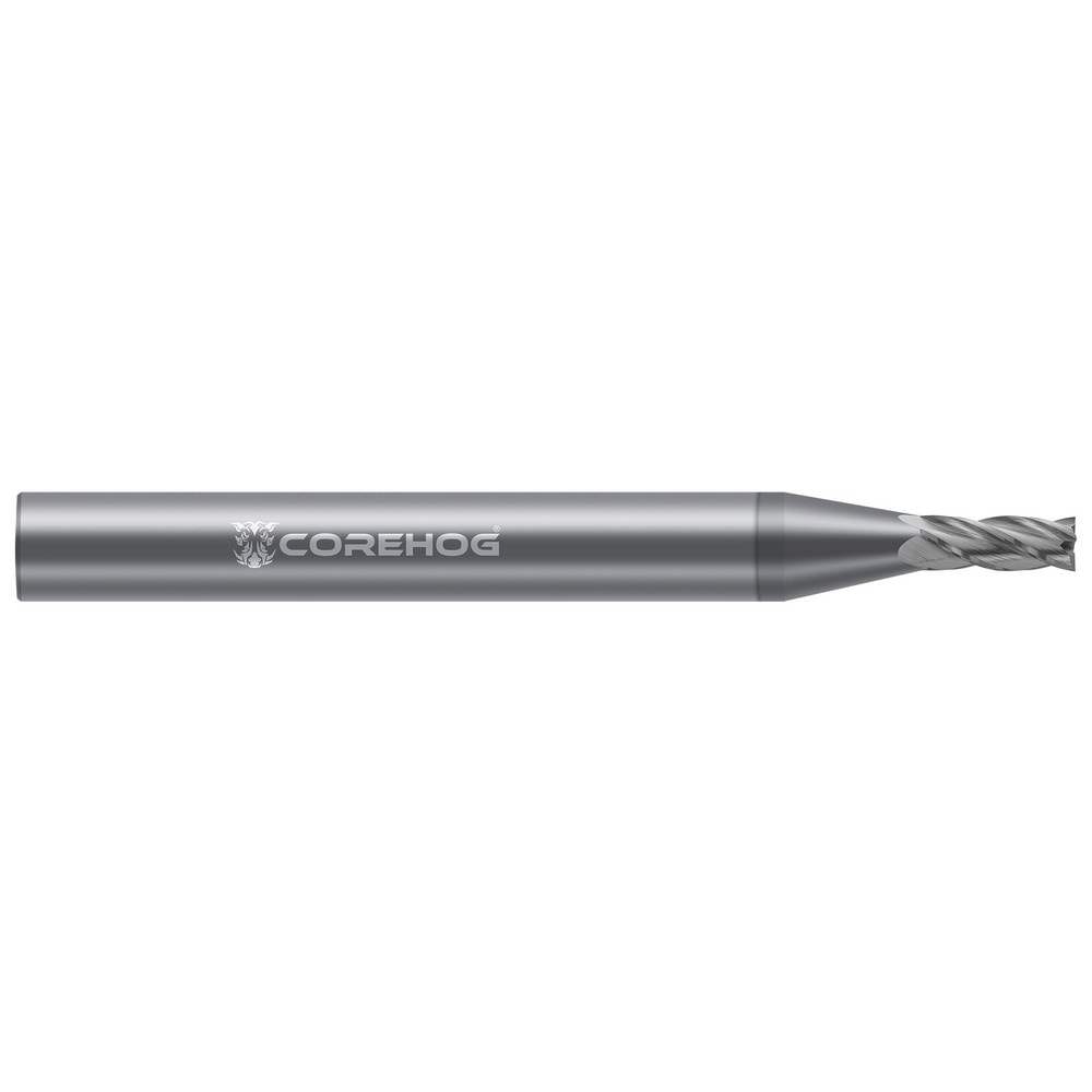 Square End Mill: 1/4" Dia, 1-1/4" LOC, 4 Flute, Solid Carbide