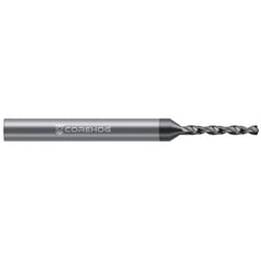 Micro Drill Bit: 0.0781" Dia, 130 deg, Solid Carbide