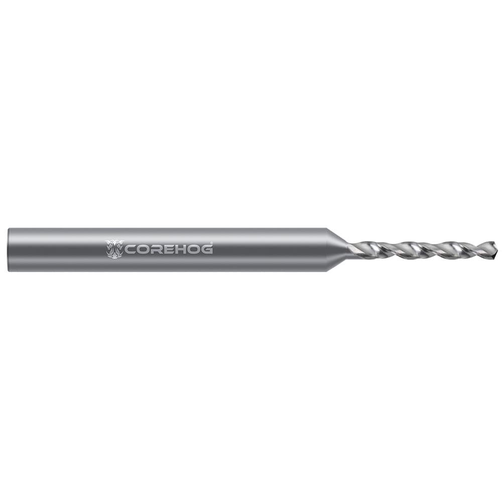 Micro Drill Bit: 0.0787" Dia, 130 deg, Solid Carbide