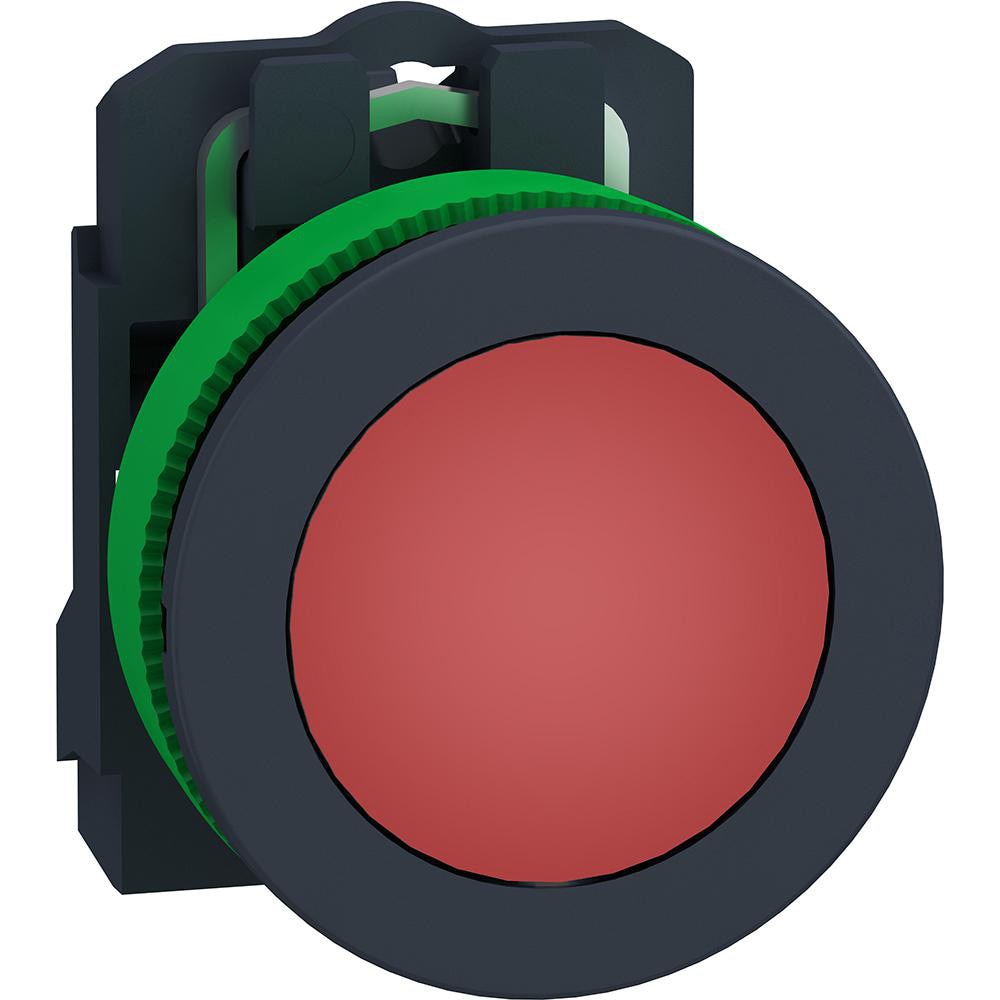 Pilot & Indicator Lights; Pilot Light Type: Press-to-Push Pilot Light; Lamp Type: LED; Light Color: Red; Voltage: 24.00 V; Overall Diameter: 1.180; Electrical Connection Type: Screw Clamp; Panel Cut-out Diameter: 30 mm