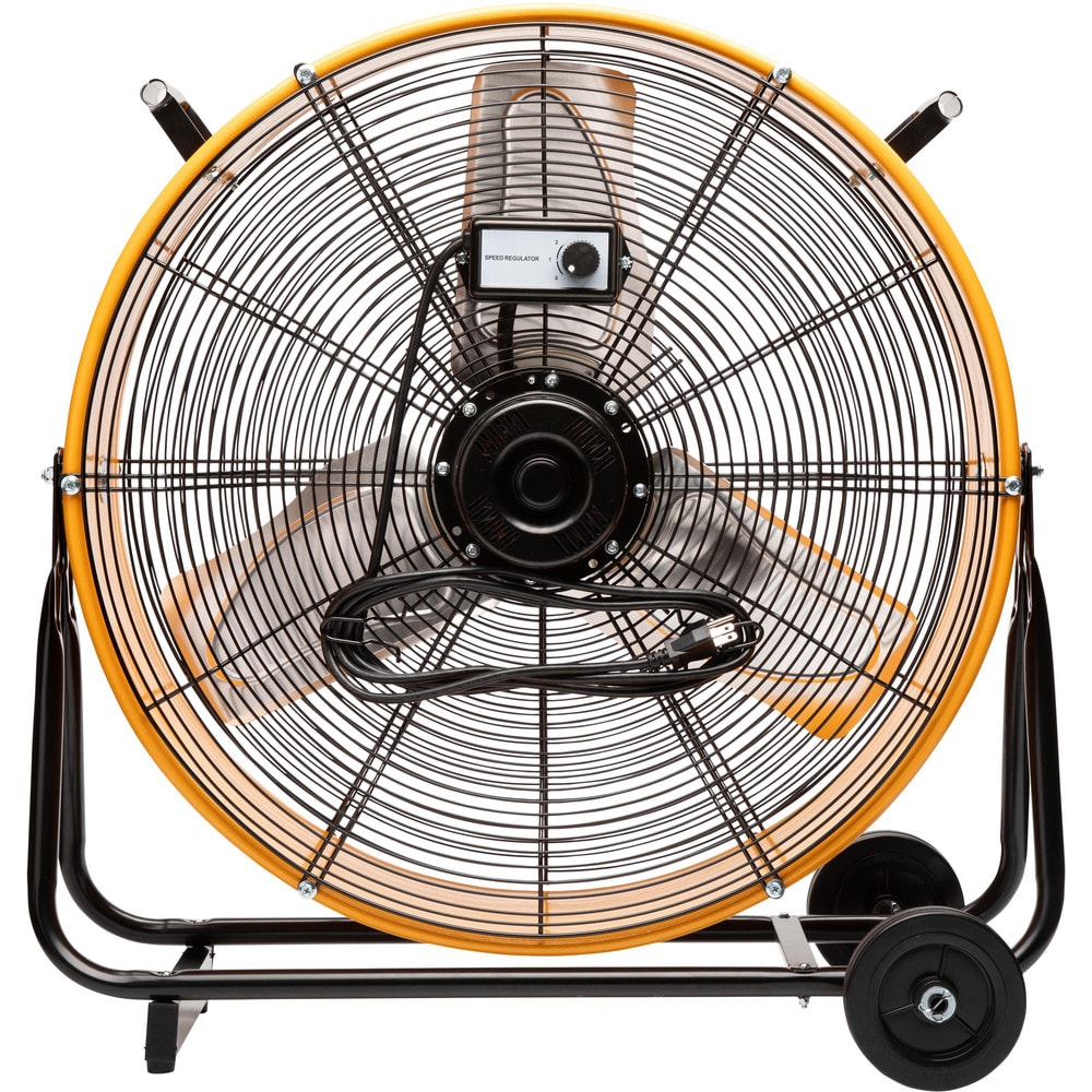 Industrial Circulation Fans; Blade Size: 24; Fan Diameter: 24; Fan Type: Floor; Number Of Blades: 3; Voltage: 120; Maximum Rpm: 1500