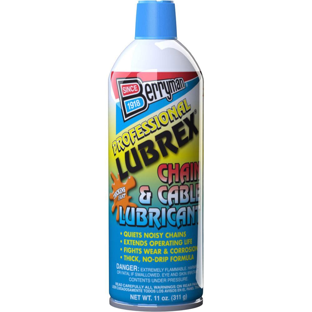 Automotive Fuel System & Restoration Kits; Type: Lubrex - Professional Chain & Cable Lubricant; Contents: 11 oz Aerosol; Number Of Pieces: 1; Container Type: Aerosol Can