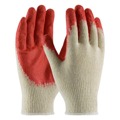 Work Gloves: PiP 39-C121, Latex-Coated Cotton & Polyester, General Purpose