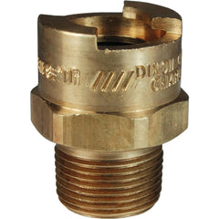 Pneumatic Hose Fittings & Couplings; Fitting Type: Air Hose; Type: Coupler; Coupling Type: Coupler; Interchange Type: Bowes; Thread Type: NPTF; Coupler Size: 0.5; Material: Brass; Thread Standard: Male NPT