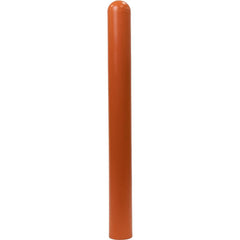 Bollard Caps, Covers & Sleeves; Type: Bollard Cover; Material: Polyethylene; Color: Orange; Overall Height: 54; Overall Width: 5; Overall Length: 54.00; Bollard Size Compatibility: 4