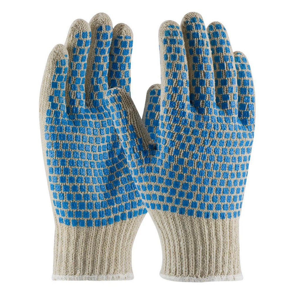 Work Gloves: PiP 36-110BB, PVC-Coated Cotton & Polyester, General Purpose