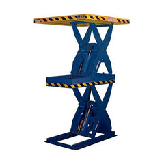 Stationary Lift Tables; Overall Length: 84.00 in; Lift Mechanism: Hydraulic; Overall Height: 136 in; Body Material: Steel; Load Capacity: 2000 lb